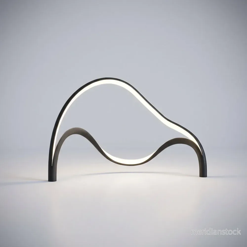 Modern skulptural bordslampa - Arcelle - Bild 2