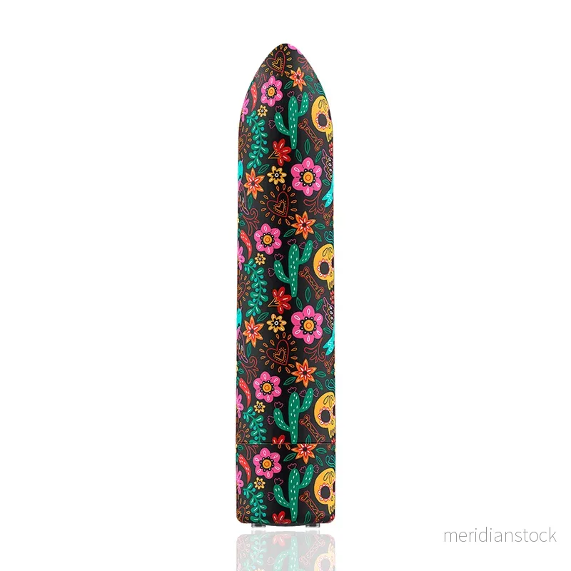 CUSTOM BULLETS - RECHARGEABLE SKULL MAGNETIC BULLET 10 INTENSITIES