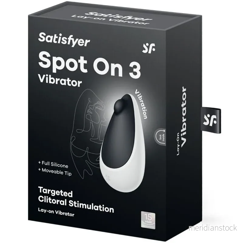 SATISFYER - SPOT ON 3 CLITORIS STIMULATOR BLACK - Bild 2
