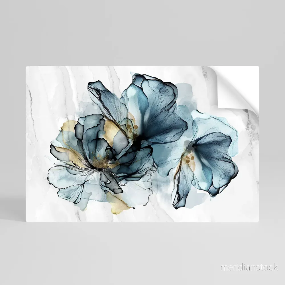 ELEGANT AQUARELLE Självhäftande Horisontell Poster - Bild 3