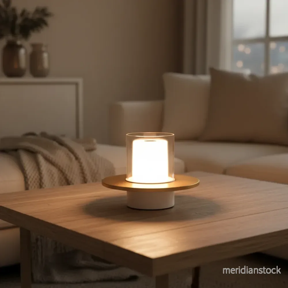 Uppladdningsbar trådlös skrivbordslampa - Glowlette