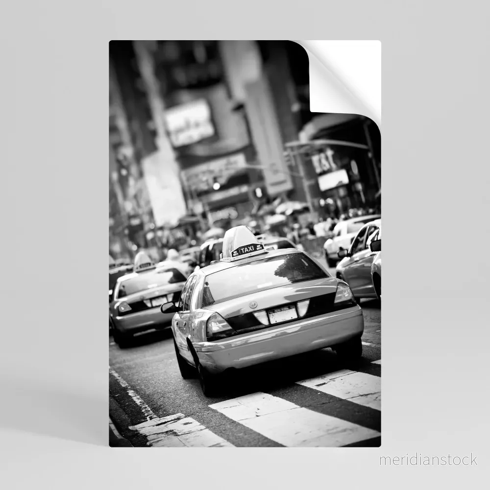 TIMELESS TAXI TALES Självhäftande Vertikal Poster - Bild 3