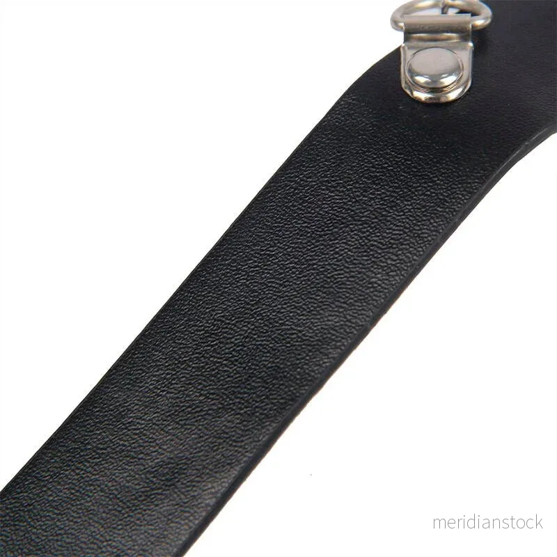 SUBBLIME - 953720 BONDAGE LEATHER STRAP BREAST CLAMPS BLACK ONE SIZE - Bild 2