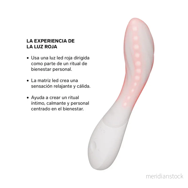 LELO - MONA SPECTRA RED LIGHT INTIMATE MASSAGER RECHARGEABLE APP-CONTROLLED - Bild 2