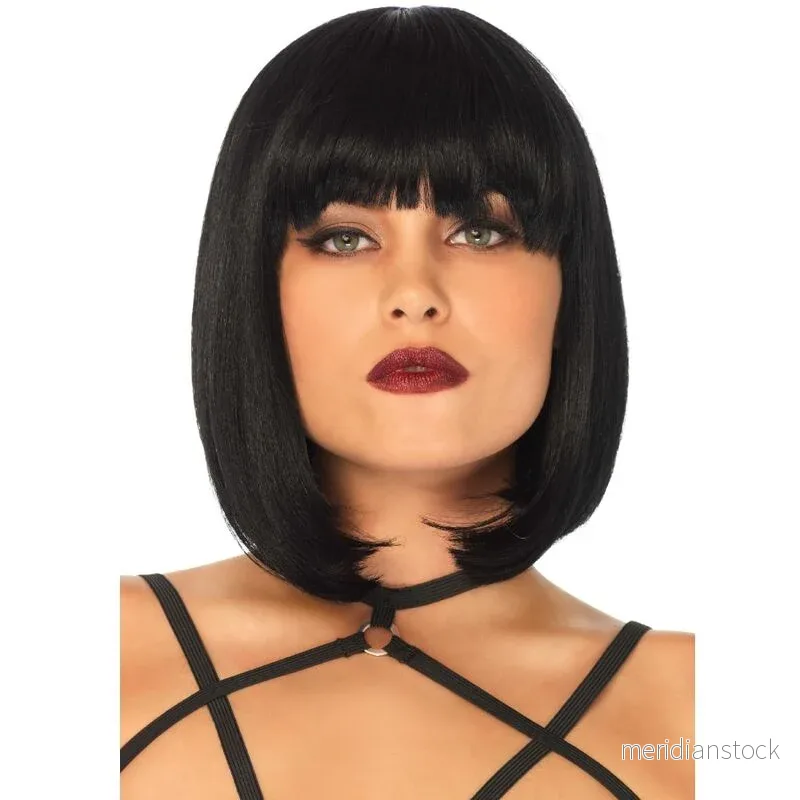 LEG AVENUE - SHORT NATURAL BOB WIG BLACK - Bild 3