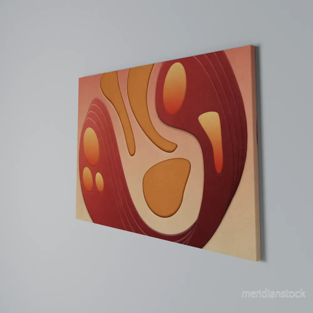 IMMERSION STRUCTURE Horizontal Canvas Print - Bild 3