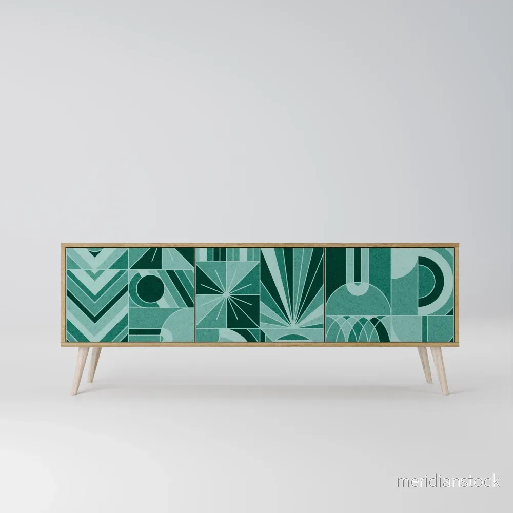 HARMONIC GRID TV-bänk med 3 dörrar - Bild 2