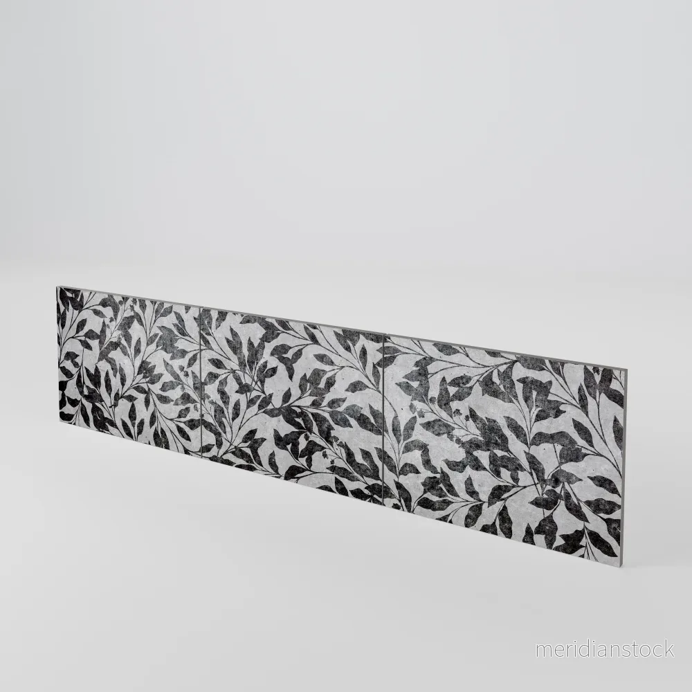 CHARCOAL SPROUT Luckset med 3 dörrar till TV-bänk - Bild 3