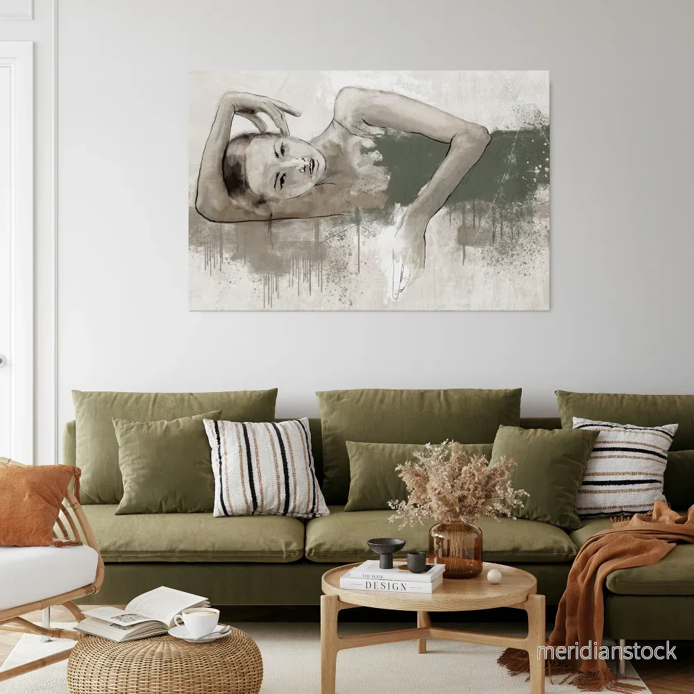 FROZEN IN TIME Horizontal Canvas Print