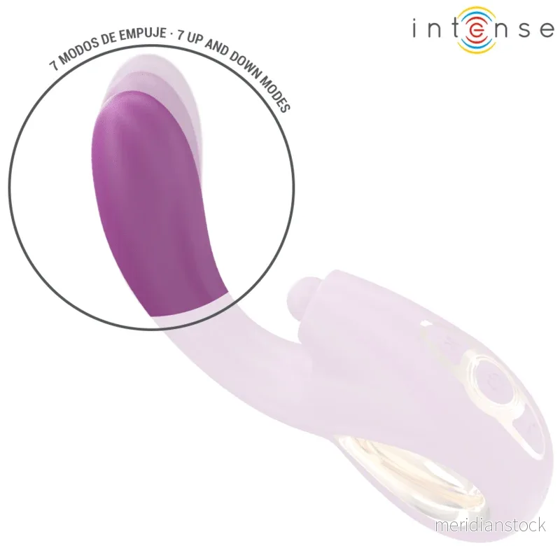 INTENSE - LALI MULTIFUNCTION G-SPOT VIBRATOR TAPPING & THRUST & VIBRATION PURPLE - Bild 3