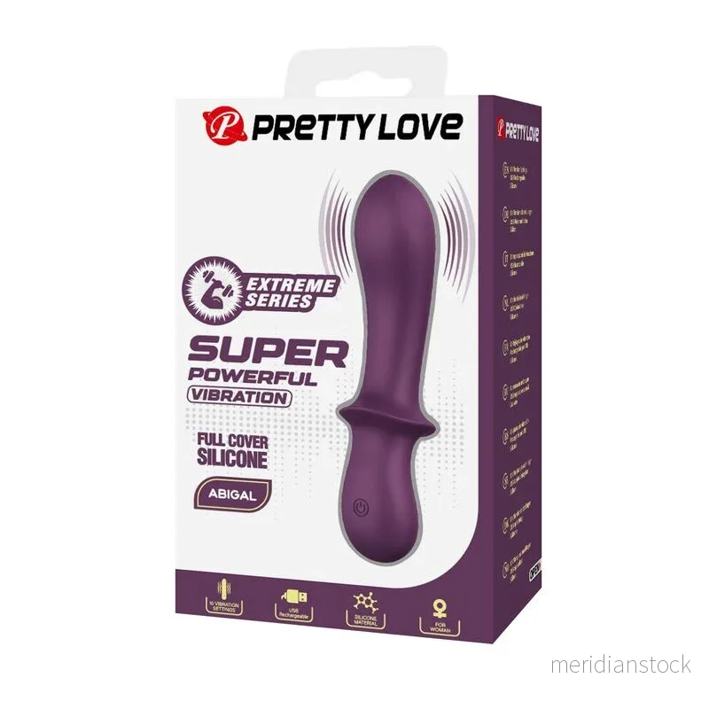 PRETTY LOVE - ABIGAIL RECHARGEABLE VIBRATOR 10 FUNCTIONS PURPLE - Bild 3