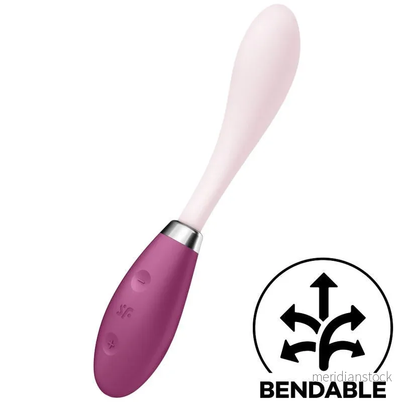 SATISFYER - G-SPOT FLEX 3 MULTI VIBRATOR GREY - Bild 2