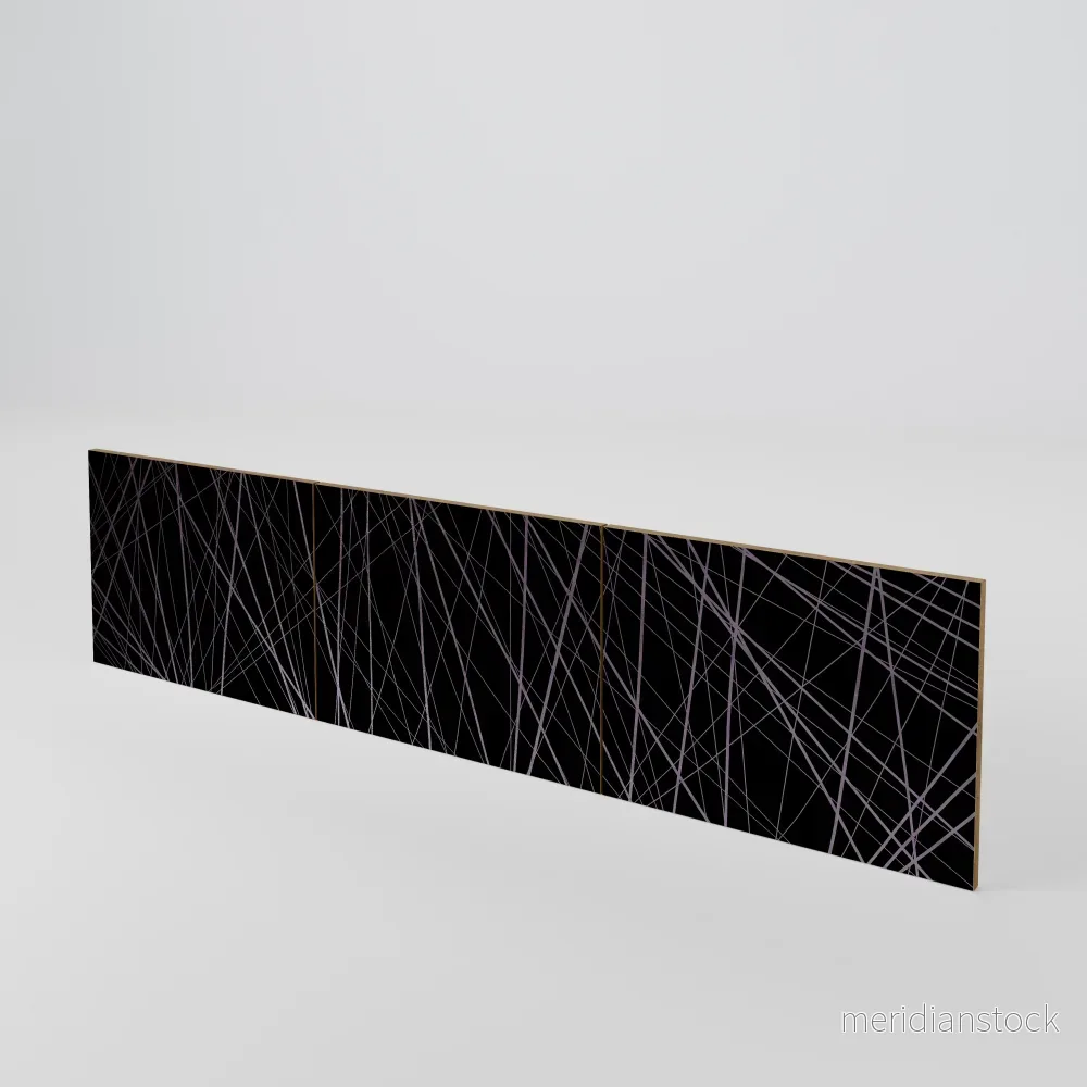 SHIMMER SPIDERGRAM Luckset med 3 dörrar till TV-bänk