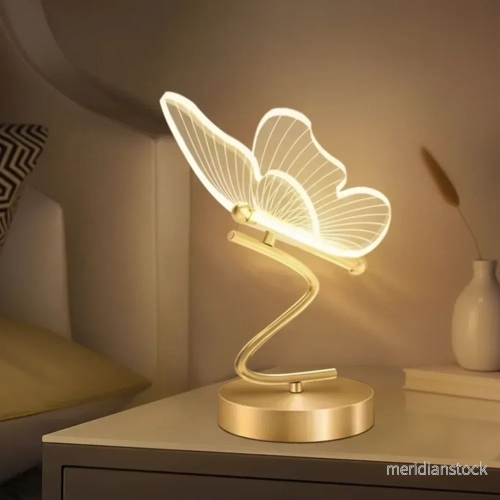 Modern LED skrivbordslampa - LumiFlutter