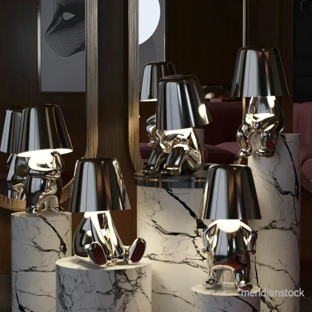 Lekfull dimbar bordslampa - LumoPals - Bild 3