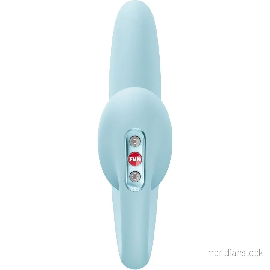 FUN FACTORY - CRESCENDO INSERTABLE DOUBLE AIR PULSE VIBRATOR ICE BLUE - Bild 3