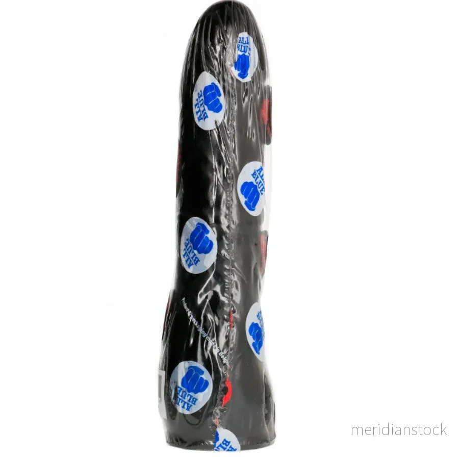 ALL BLACK - DILDO BLACK REALISTIC 20 CM - Bild 2