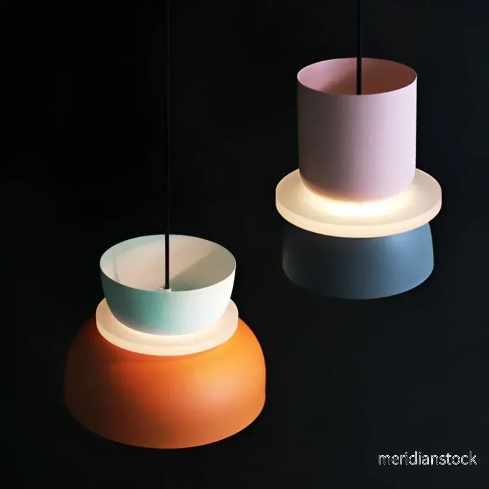 Färgglad och trendig Macaron LED hängande lampa - VividGlow - Bild 2