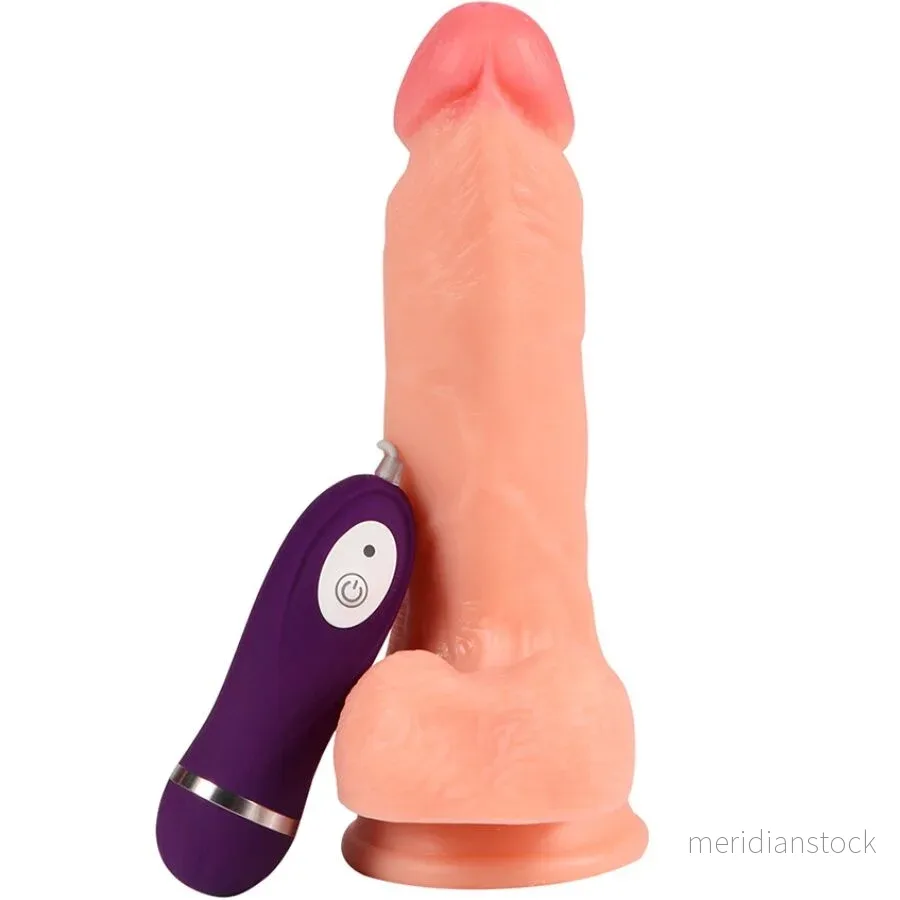SHEQU - IRON DRAGON VIBRATOR DILDO WITH REMOTE CONTROL 17.5 CM - Bild 2