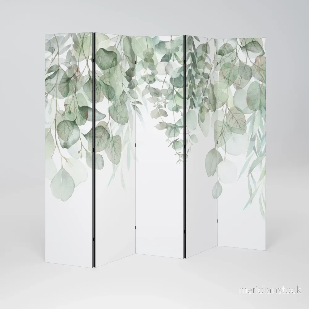 PURE VERDURE Dekorativ rumsavdelare – 5 paneler - Bild 2