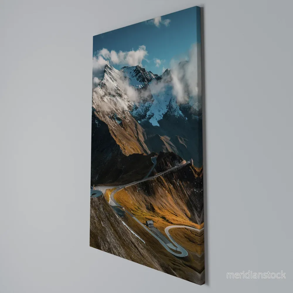 MOUNTAIN SERPENTINE Vertical Canvas Print - Bild 3