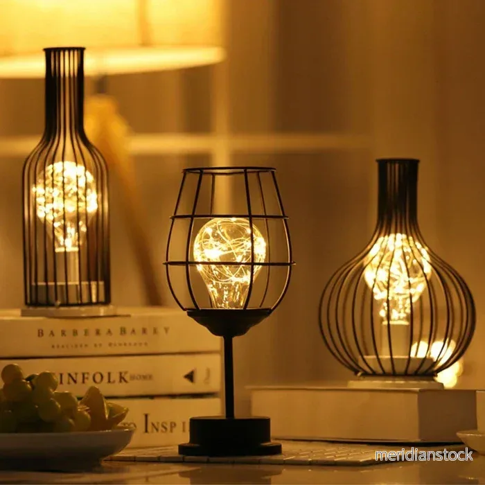 Lyxig bordslampa - LumiGris