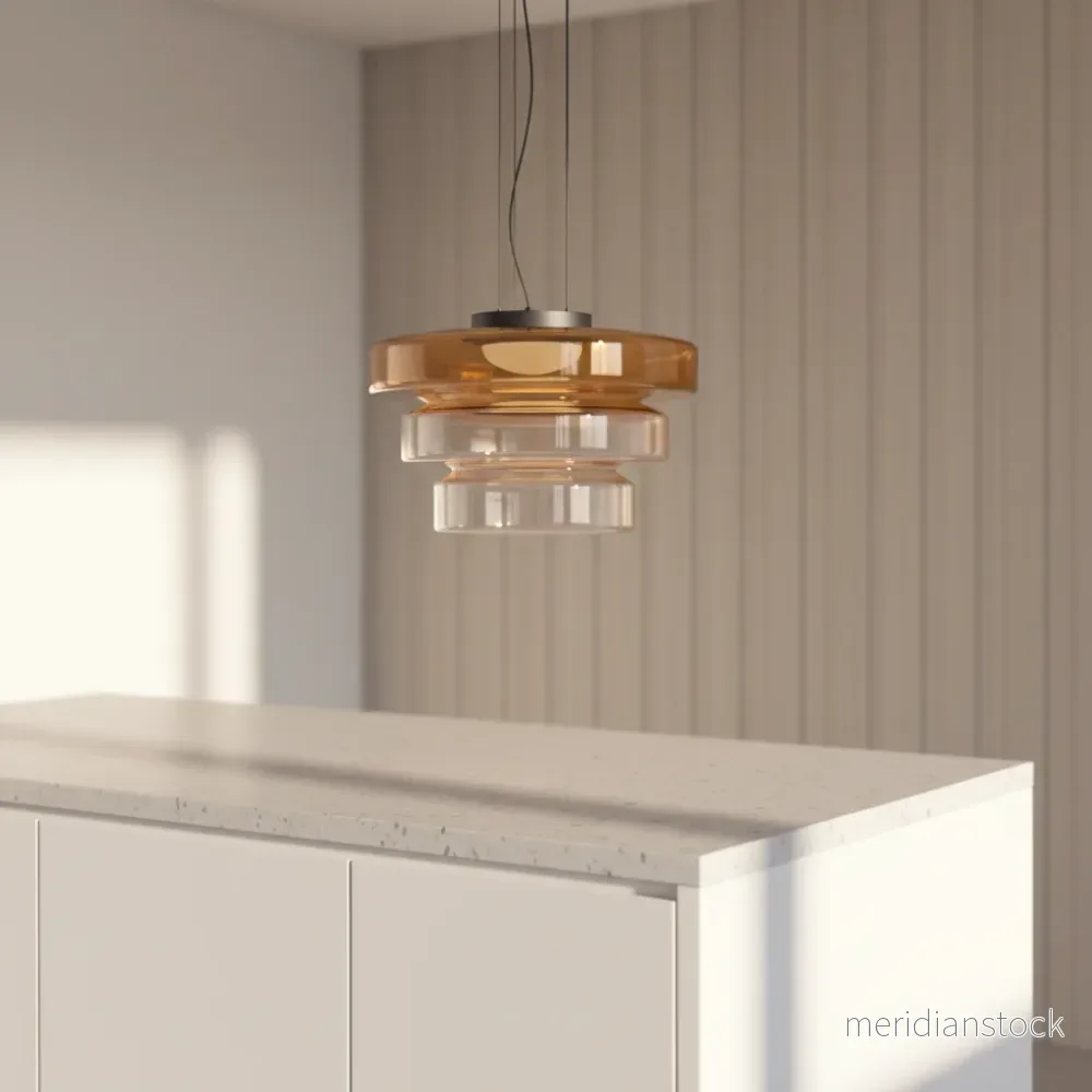 LED-hänglampa i flera nivåer - AuraLoft