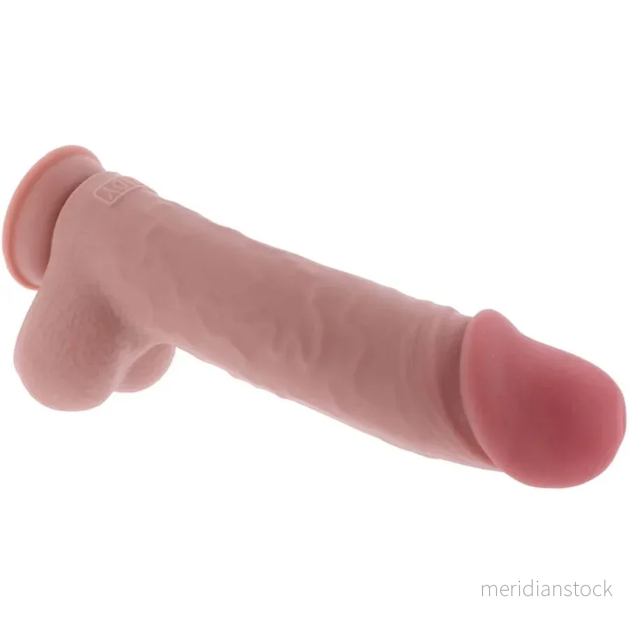 GET REAL - DELUXE REALISTIC PENIS WITH TESTICLES EXTRA THICK 31 CM - Bild 3