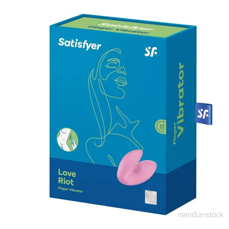SATISFYER - LOVE RIOT FINGER VIBRATOR PURPLE - Bild 2
