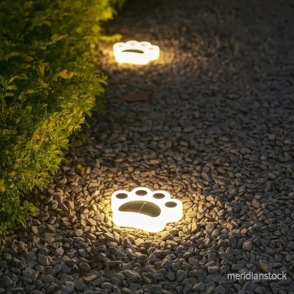 Solcellsdriven trädgårdslampa - PawGlow