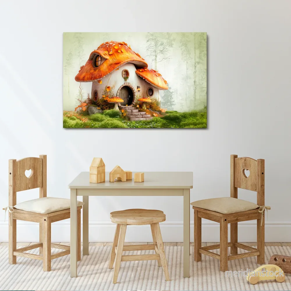 MYSTIC TOADSTOOL Horizontal Canvas Print - Bild 2