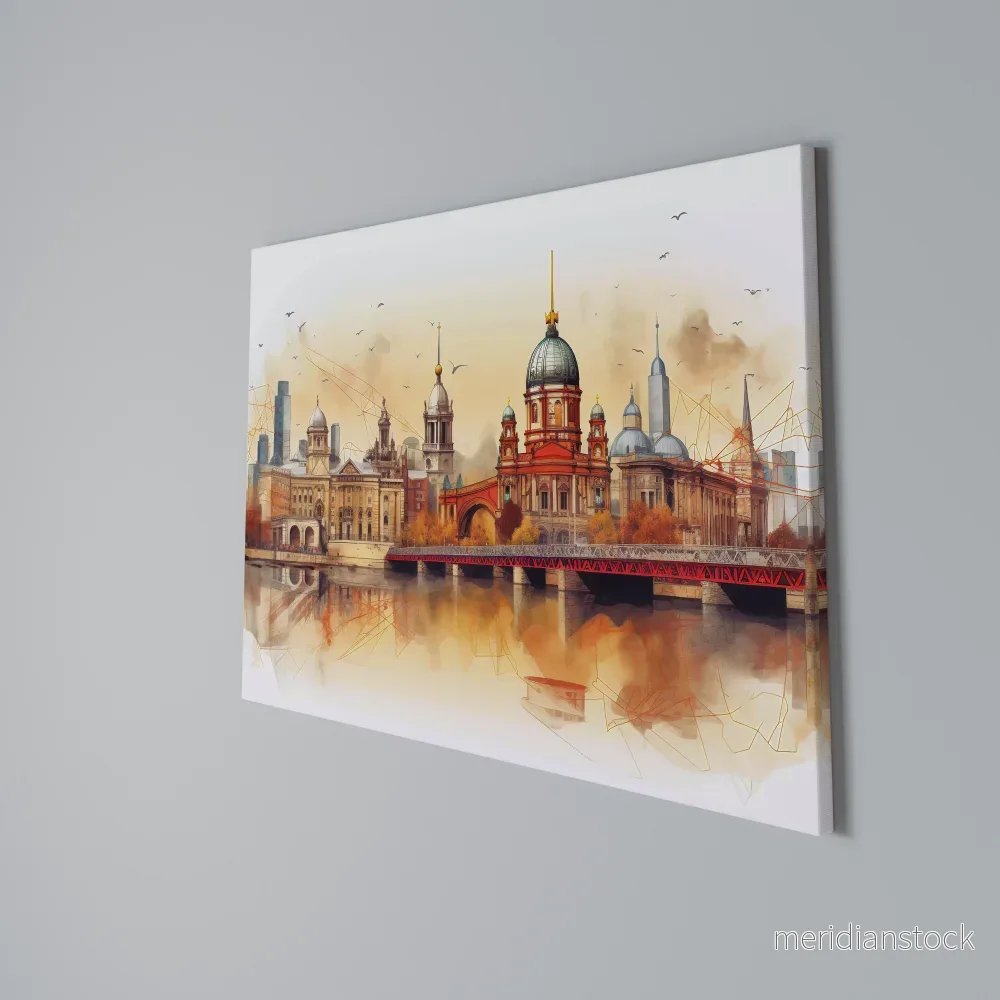 BERLIN SPIRIT Horizontal Canvas Print - Bild 3