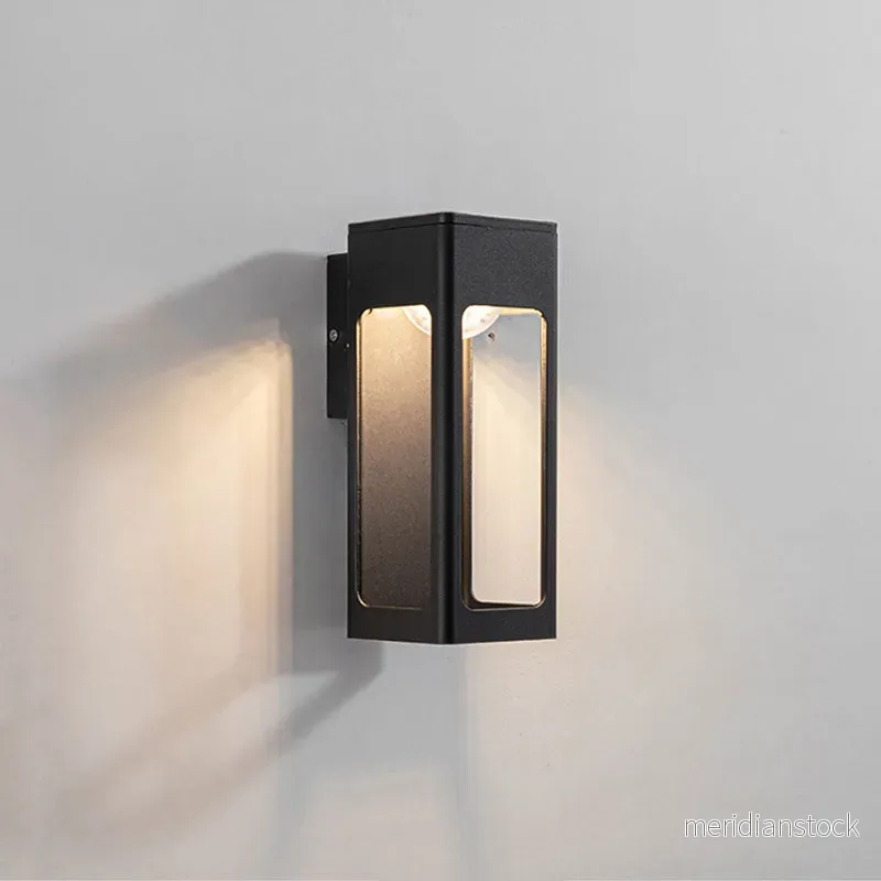 Utomhusvägglampa minimalistisk – vattentät fasadbelysning - Bild 2