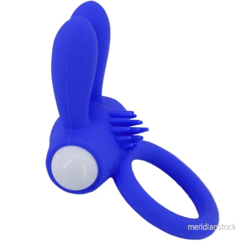 ARMONY - MR BUNNY VIBRATOR RING SILICONE BLUE - Bild 3