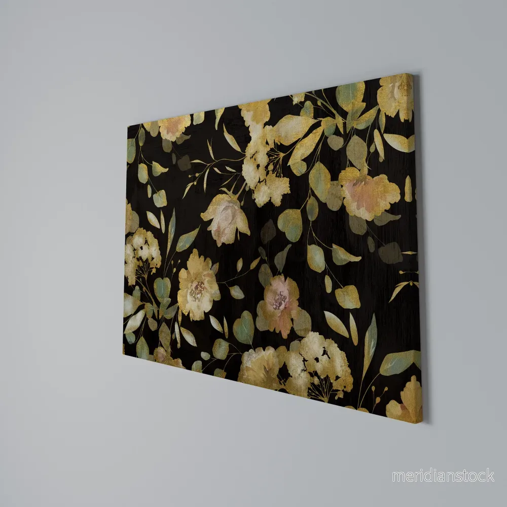 MODEST FLORAL Horizontal Canvas Print - Bild 3