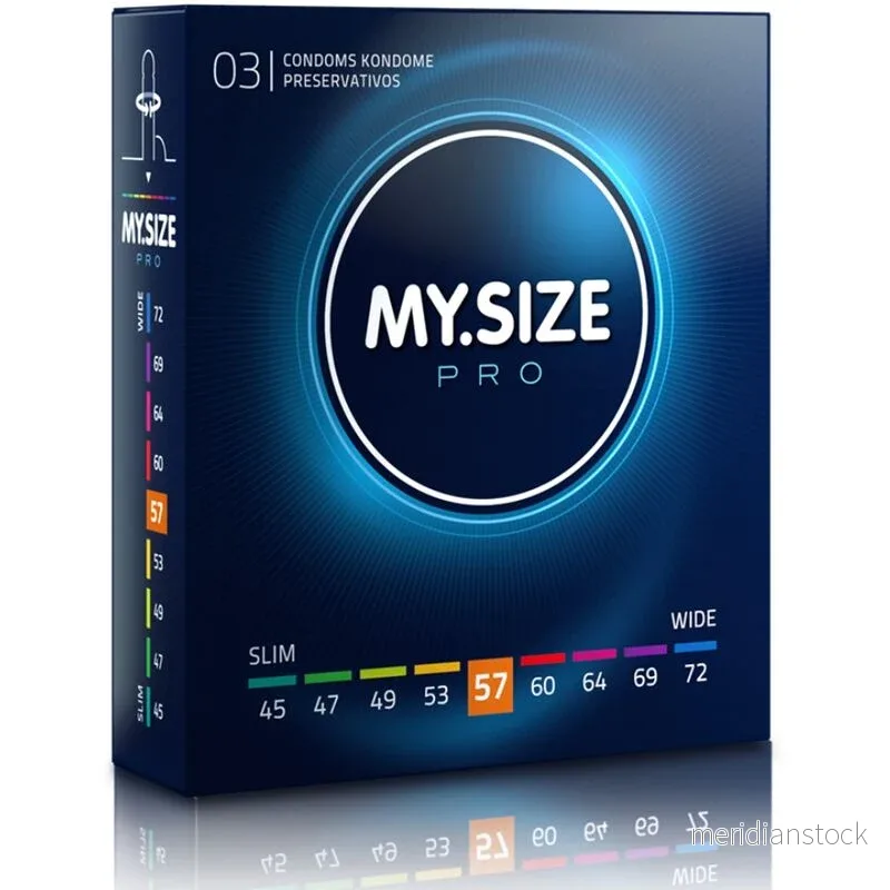 MY SIZE - PRO CONDOMS 57 MM 3 UNITS - Bild 2