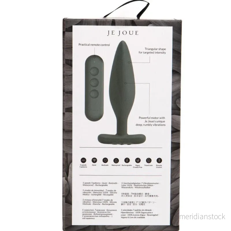JE JOUE - EGON PLUG ANAL VIBRATOR BLACK - Bild 2