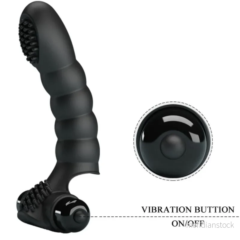 PRETTY LOVE - ALEXANDER FINGER VIBRATOR 10 VIBRATIONS BLACK - Bild 2