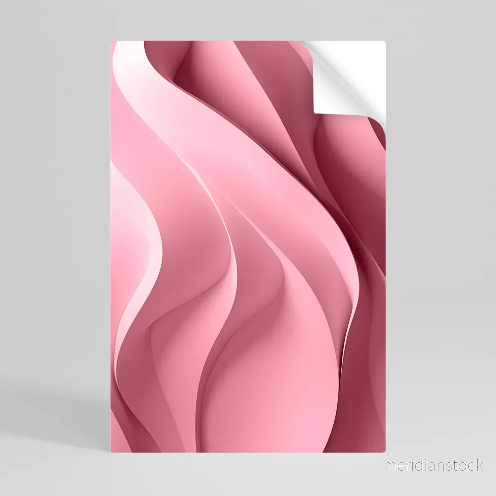 THINKING PINK Självhäftande Vertikal Poster