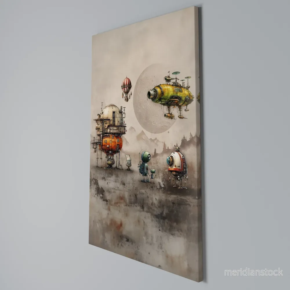 MACHINARIUM MACHINES Vertical Canvas Print - Bild 3