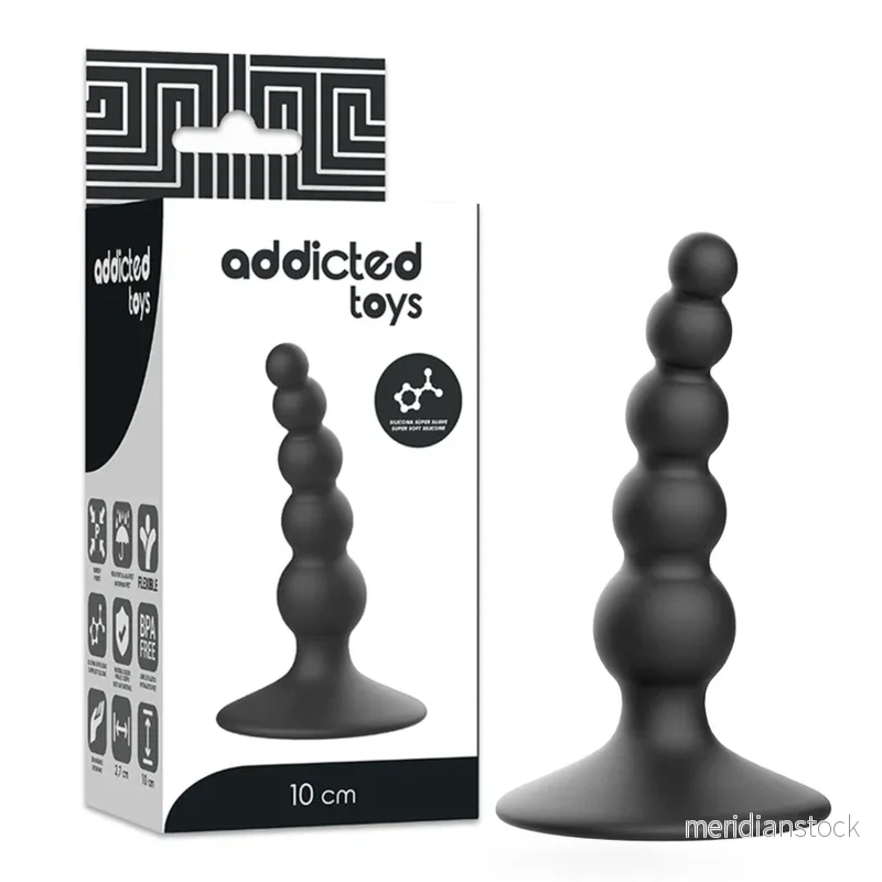 ADDICTED TOYS - ANAL SEXUAL PLUG 10 CM BLACK
