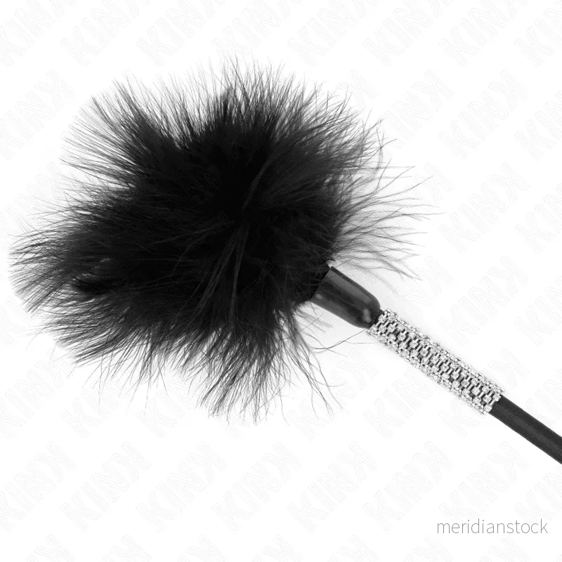 KINK - TICKLE FEATHERS WITH RHINESTONE HANDLE 50 CM - Bild 3