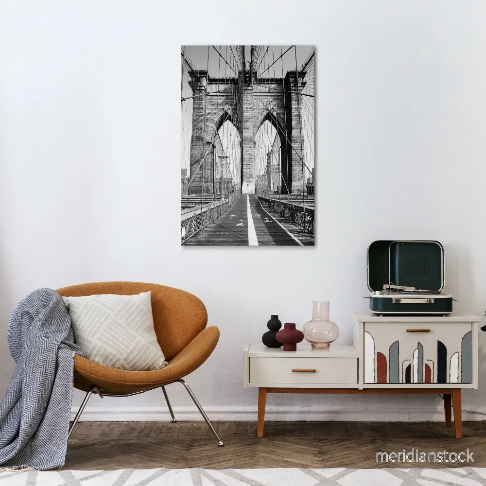 STRINGS OF HISTORY Vertical Canvas Print - Bild 2