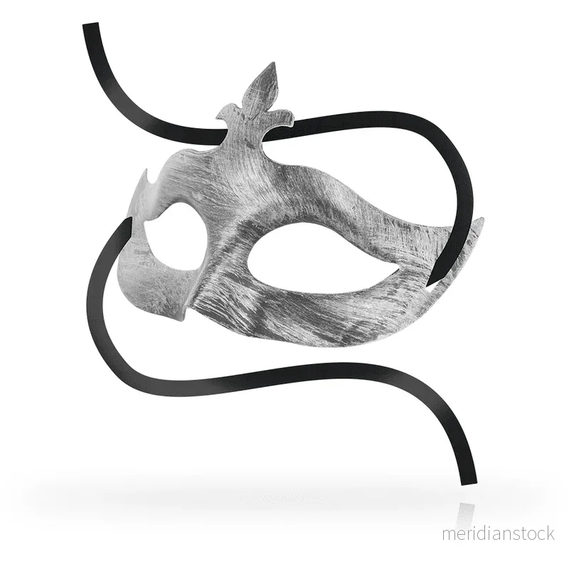 OHMAMA - MASKS FLOWER DE LIS SILVER MASK - Bild 2