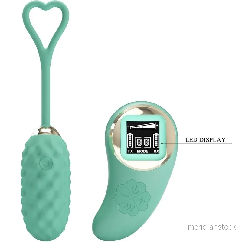 PRETTY LOVE - VIVIAN GREEN REMOTE CONTROL VIBRATING EGG - Bild 2