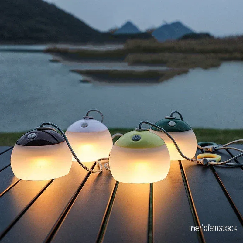 Multifunktionell vintagecampinglampa - HeritageGlow - Bild 2