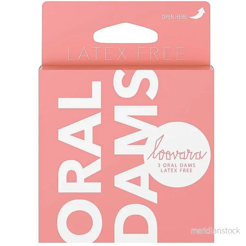 LOOVARA - ORAL DAMS LATEX-FREE ORAL BARRIERS 3 PCS