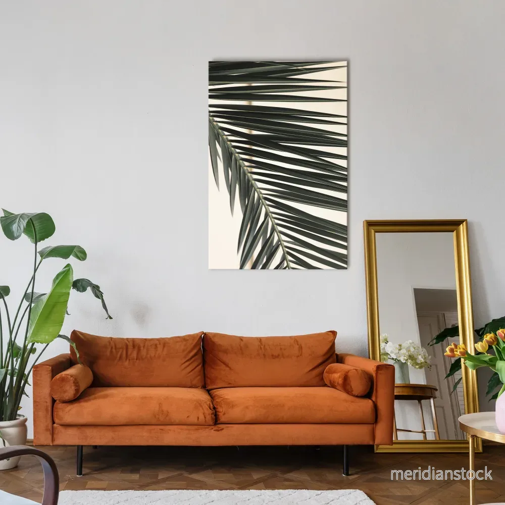 PALM SYMPHONY Vertical Canvas Print PALM SYMPHONY Vertical Canvas Print