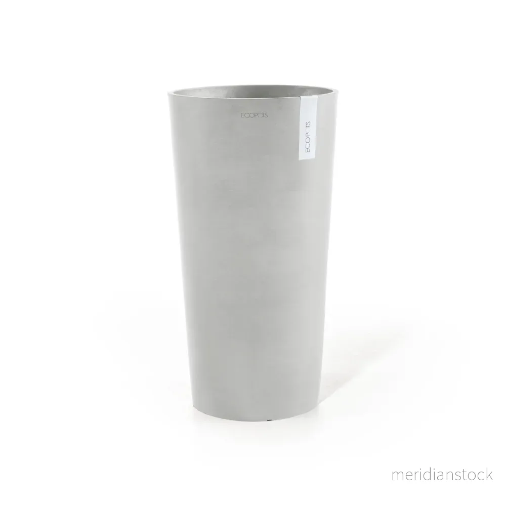 Kruka Amsterdam medelhög 66 cm vitgrå - Bild 2