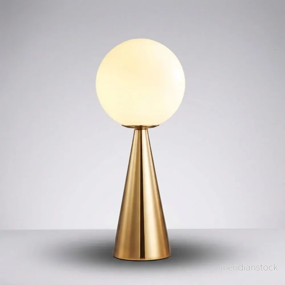 Modern bordslampa med konisk fot - Ellarvo - Bild 2
